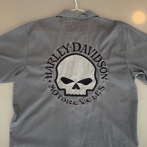 Harley Davison button up